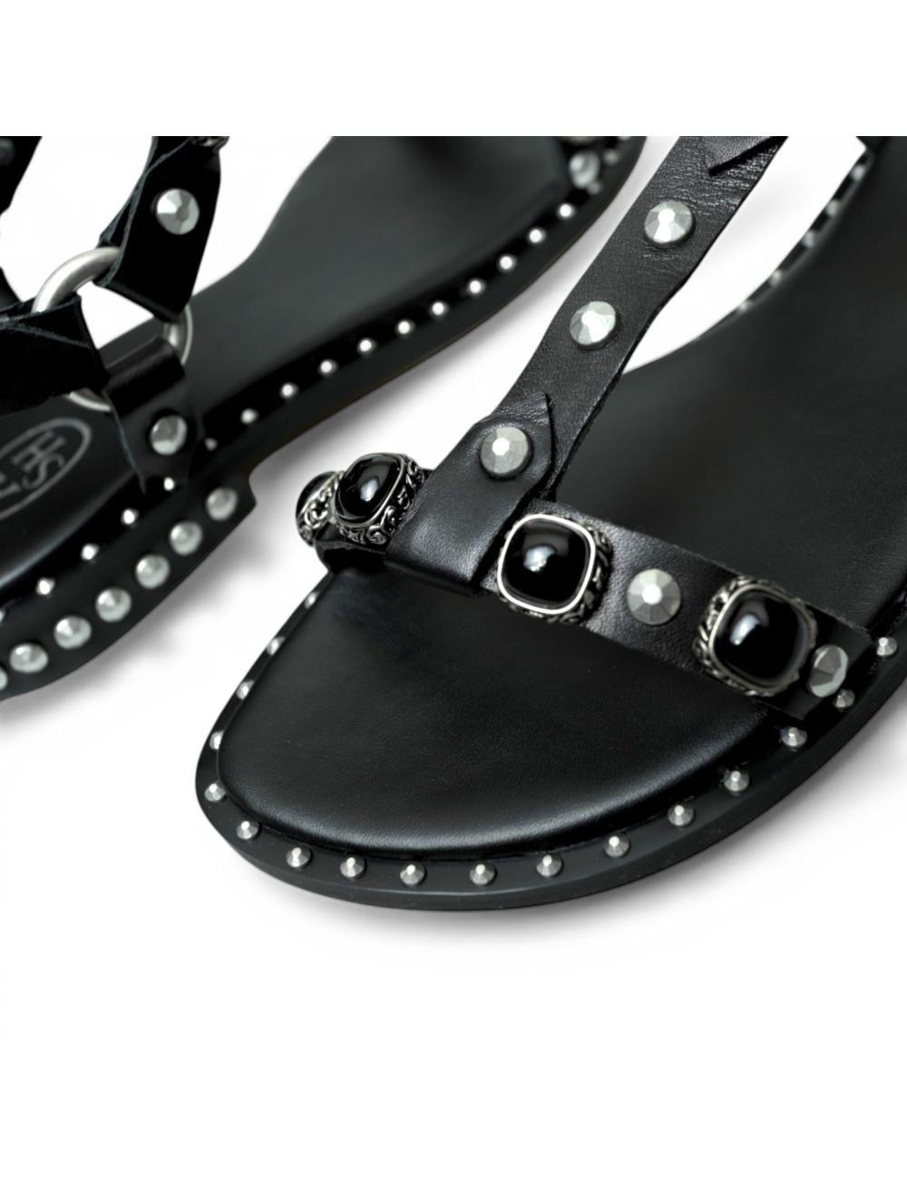 Ash Podium women's sandals black