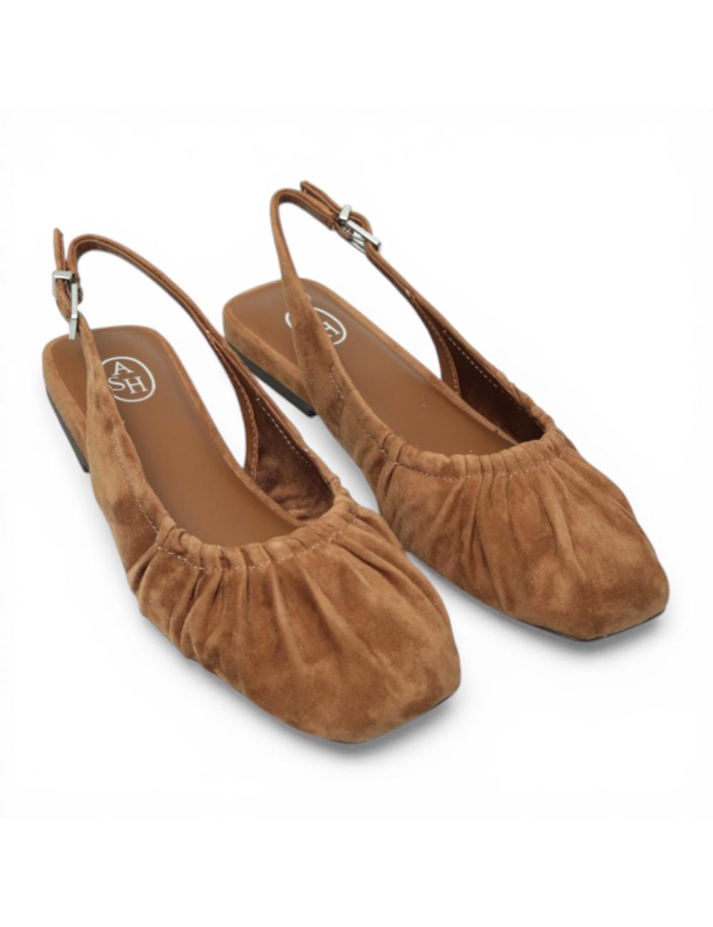 Ash slingback Bibi cuoio