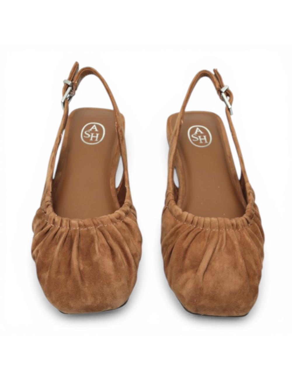 Ash slingback Bibi cuoio