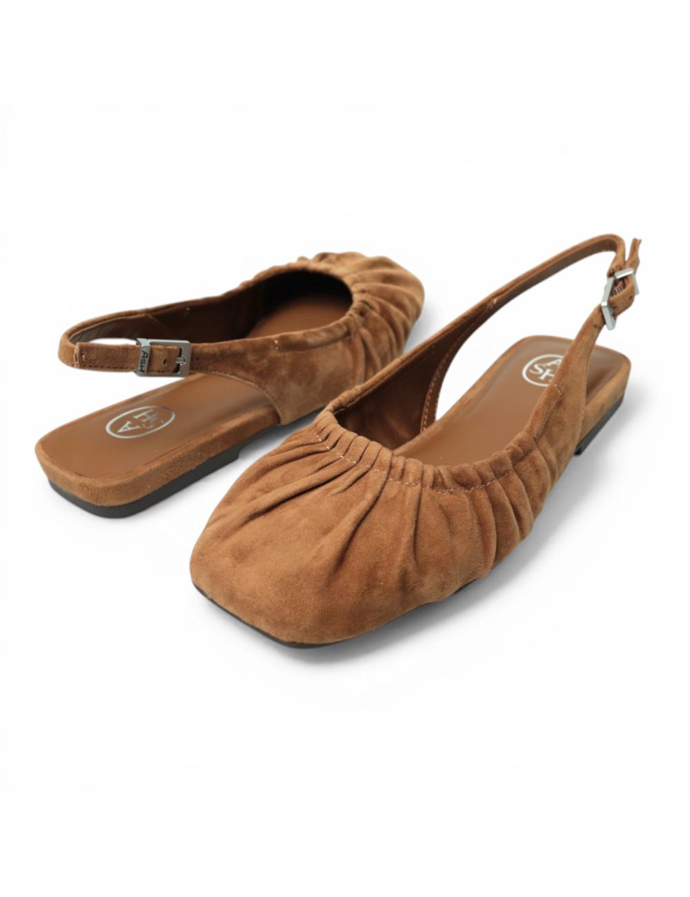 Ash slingback Bibi cuoio