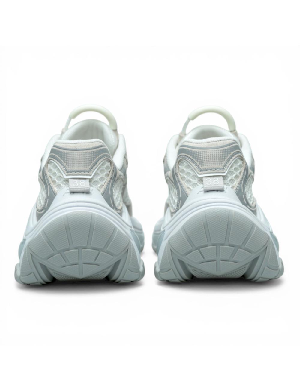 Ash sneakers running Dragon bianco ghiaccio