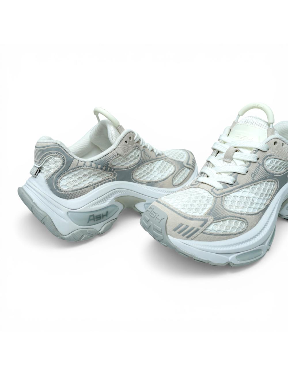 Ash sneakers running Dragon bianco ghiaccio