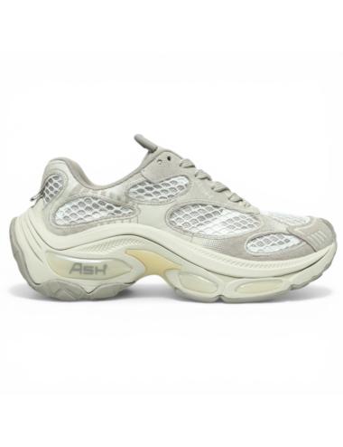 Ash gray Dragon running sneakers