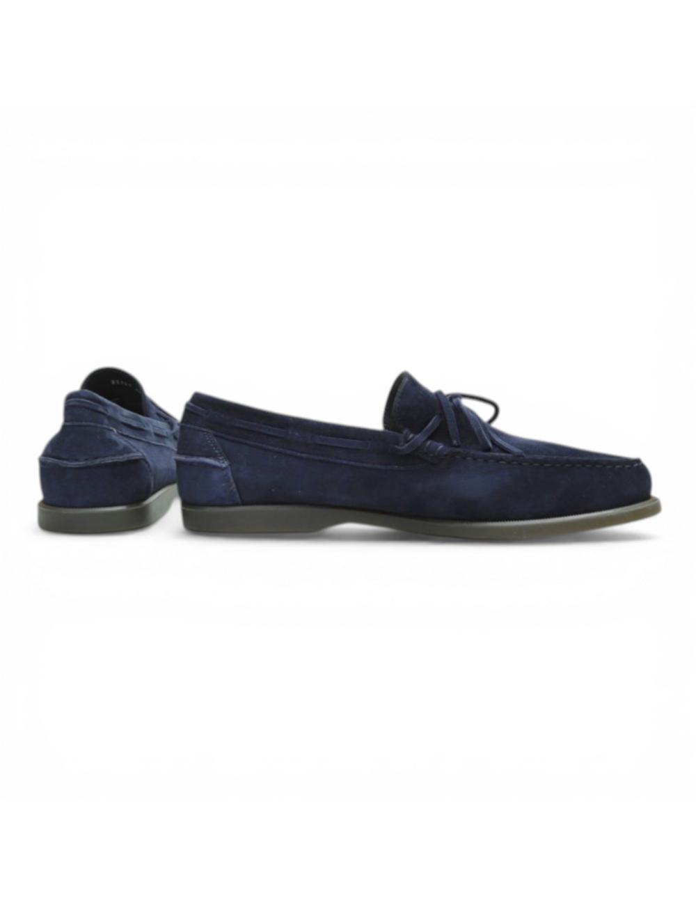 Enry Hobb's men's Amalfi moccasin navy blue