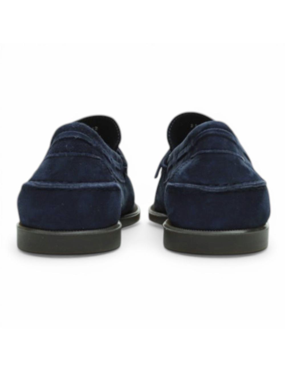 Enry Hobb's men's Amalfi moccasin navy blue