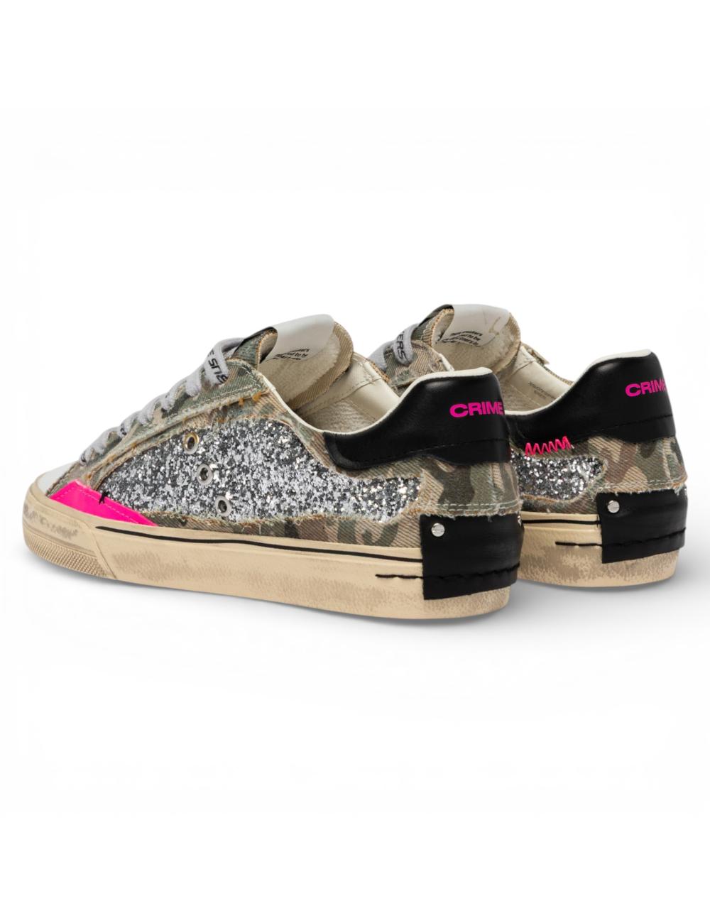 Crime London Deconstructed Camo Stardust