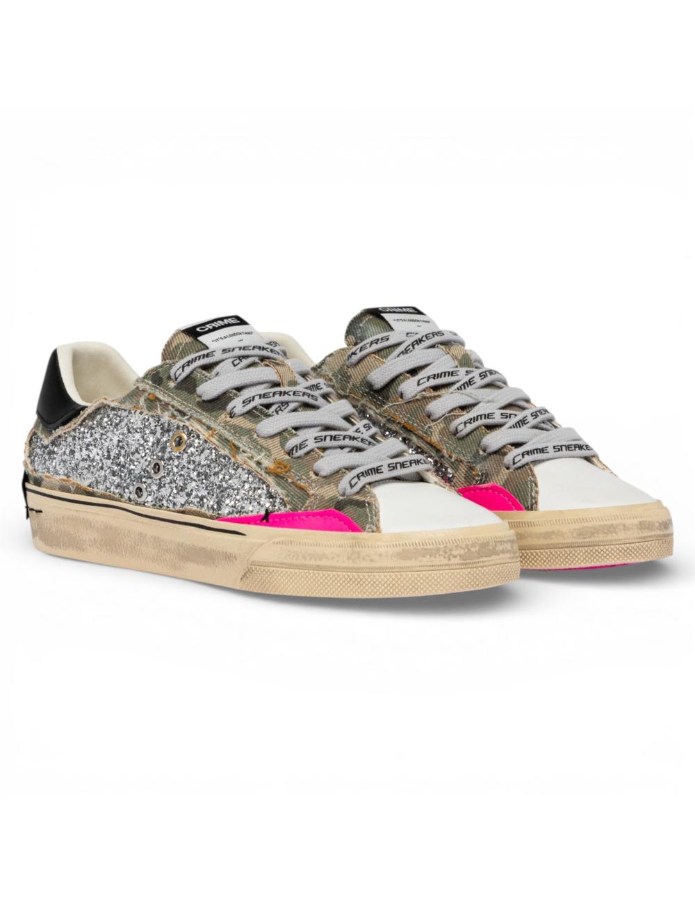 Crime London Deconstructed Camo Stardust