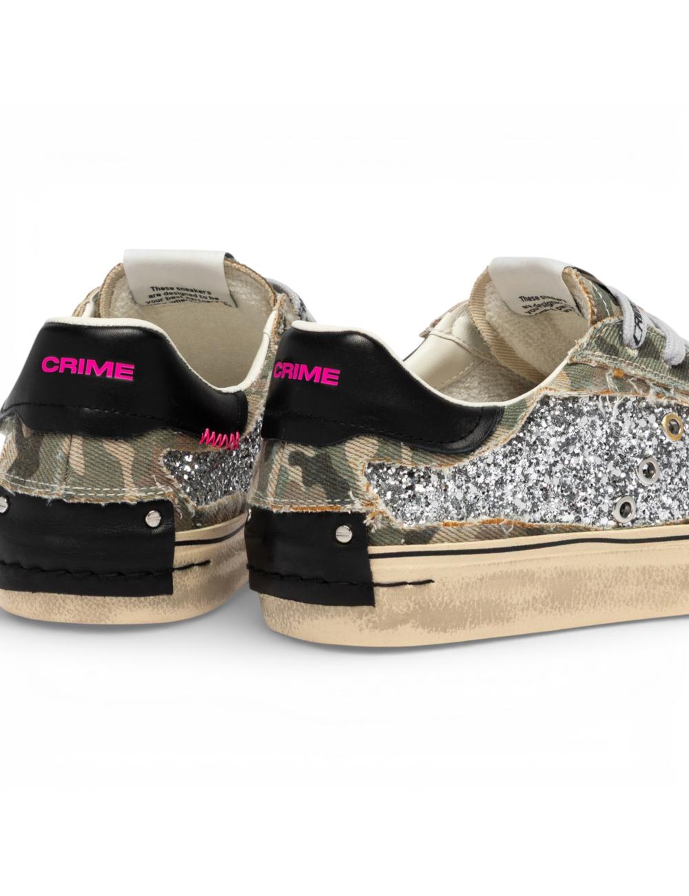 Crime London Deconstructed Camo Stardust
