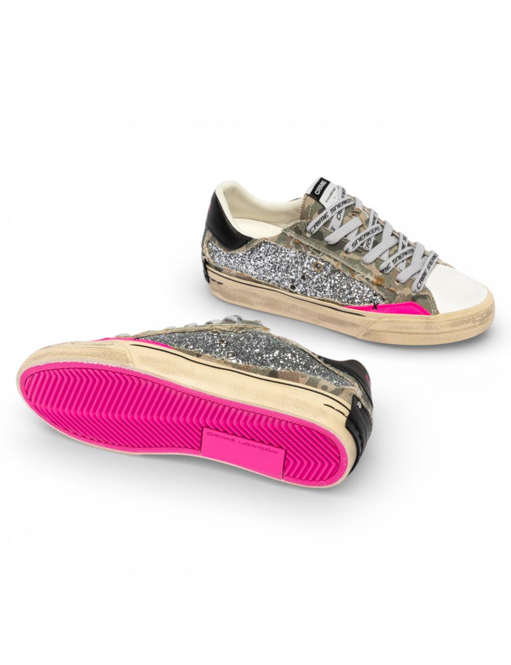 Crime London Deconstructed Camo Stardust