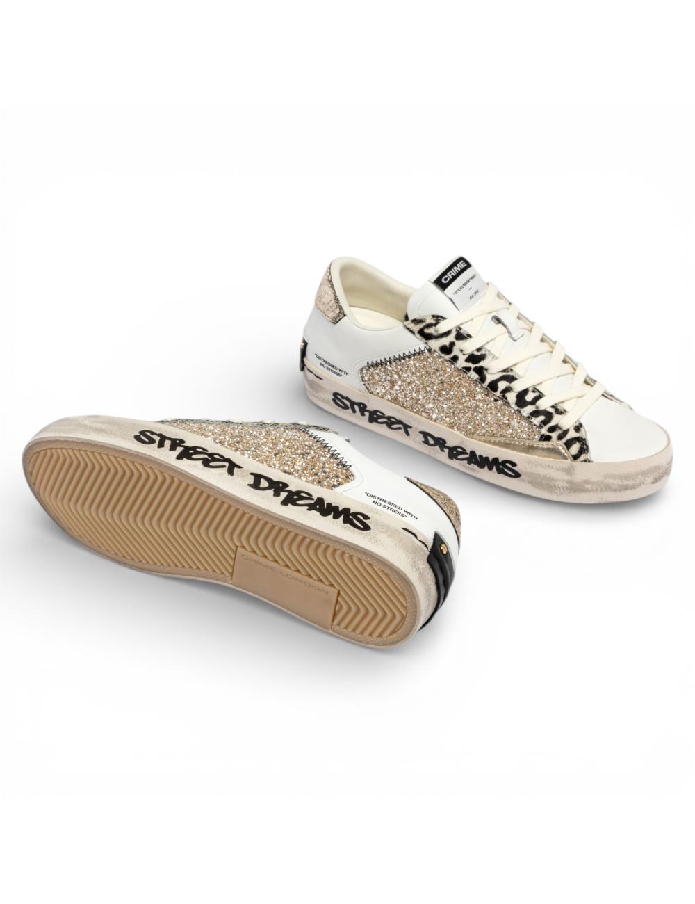 Crime London Distressed Chrome Fang