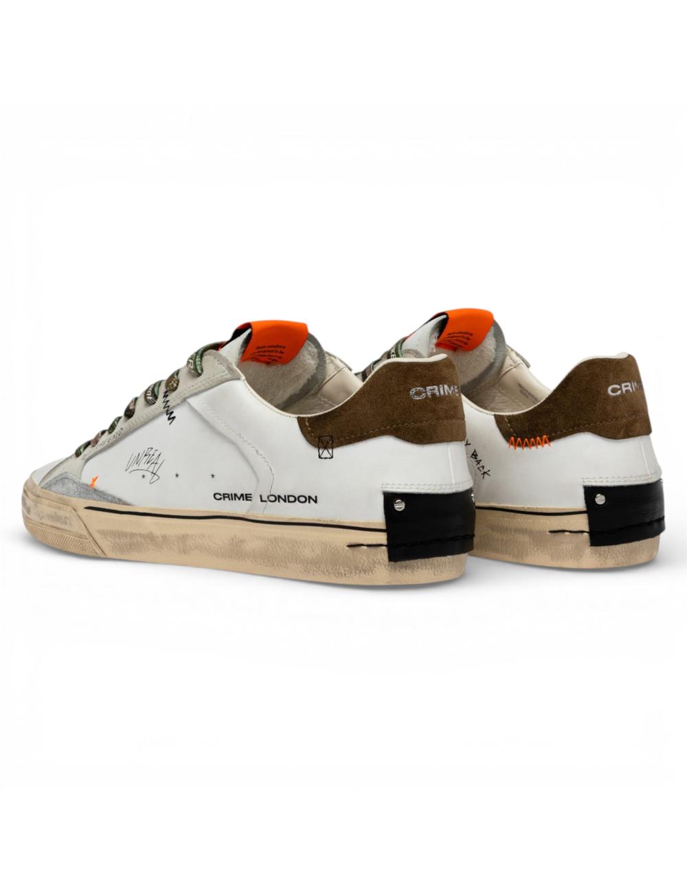 Crime London Distressed Military Green