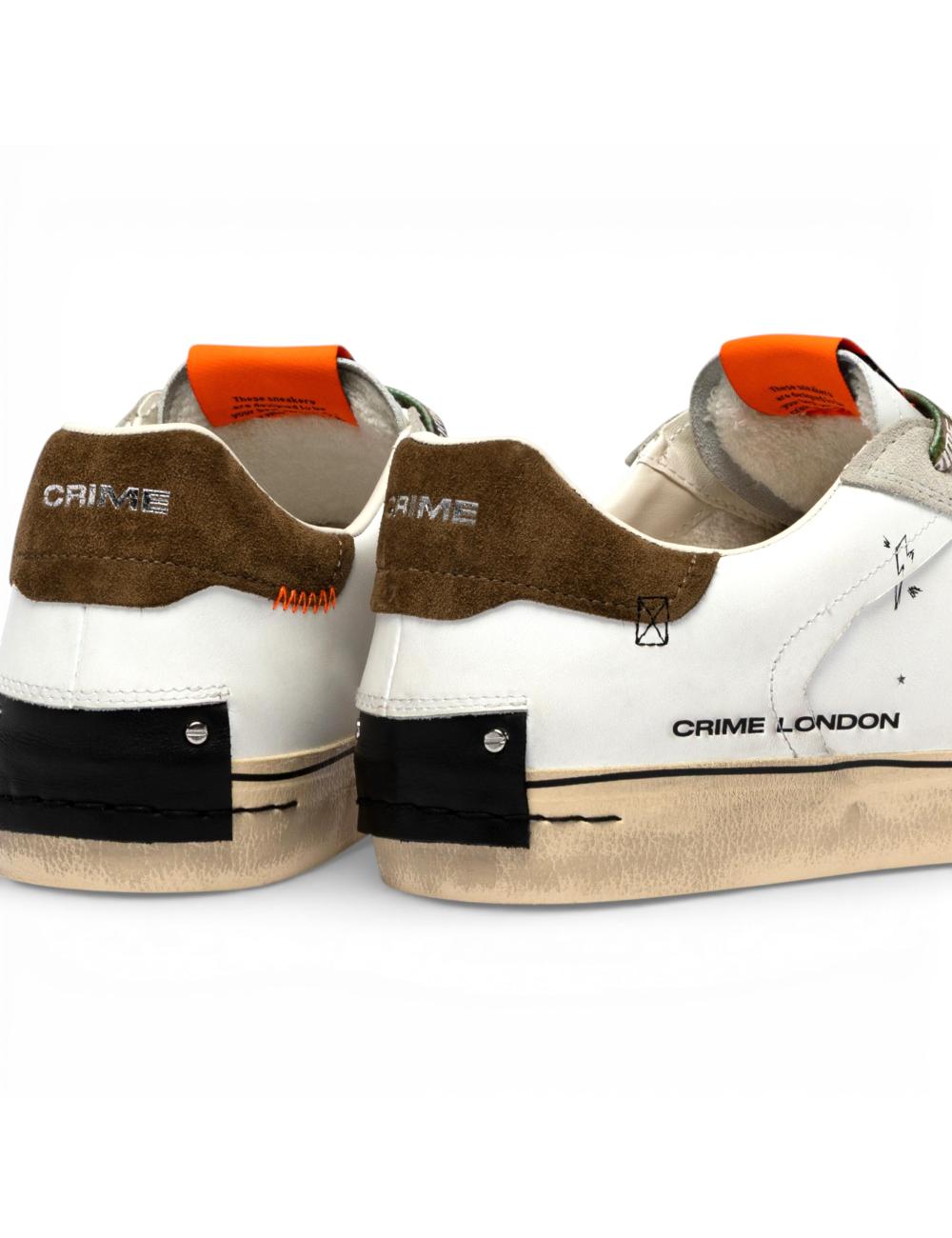 Crime London Distressed Military Green