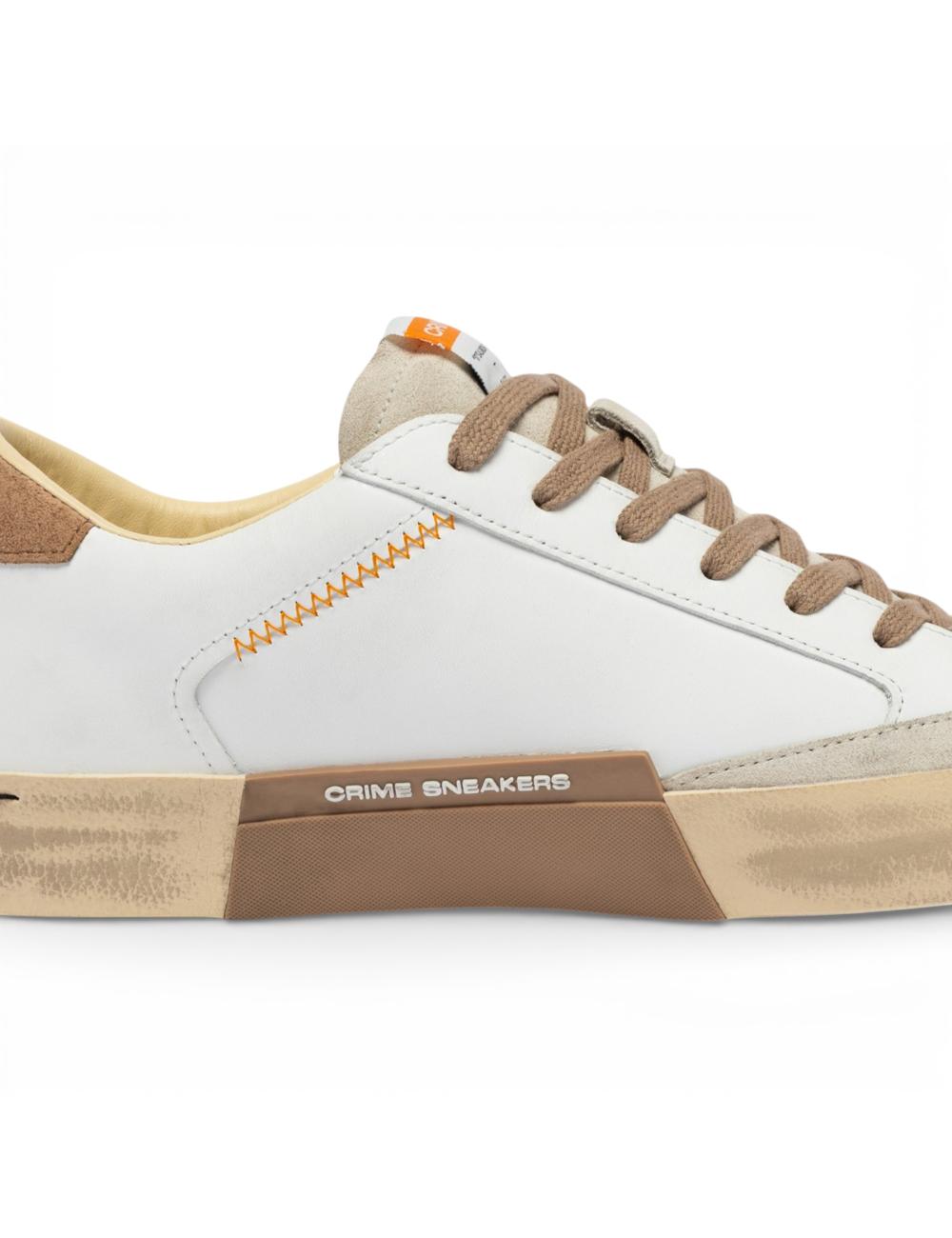 Crime London Distressed Saddle Brown