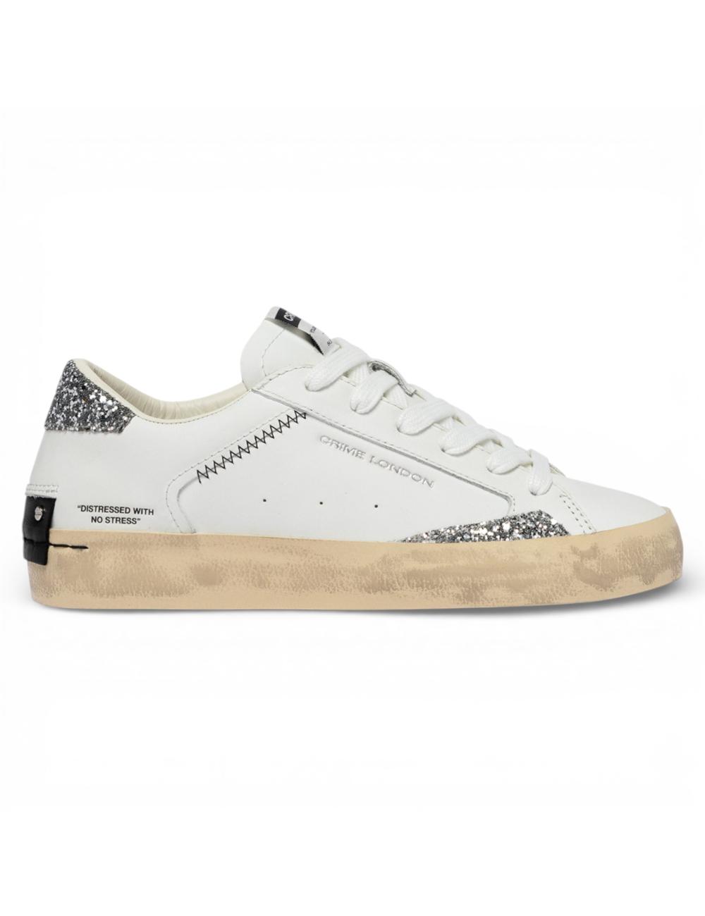 Crime London woman sneakers Distressed Spring Frost