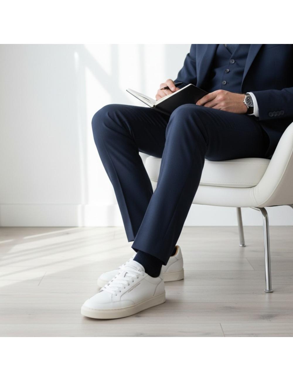 Crime London Sneakers Uomo Eclipse White Ocher