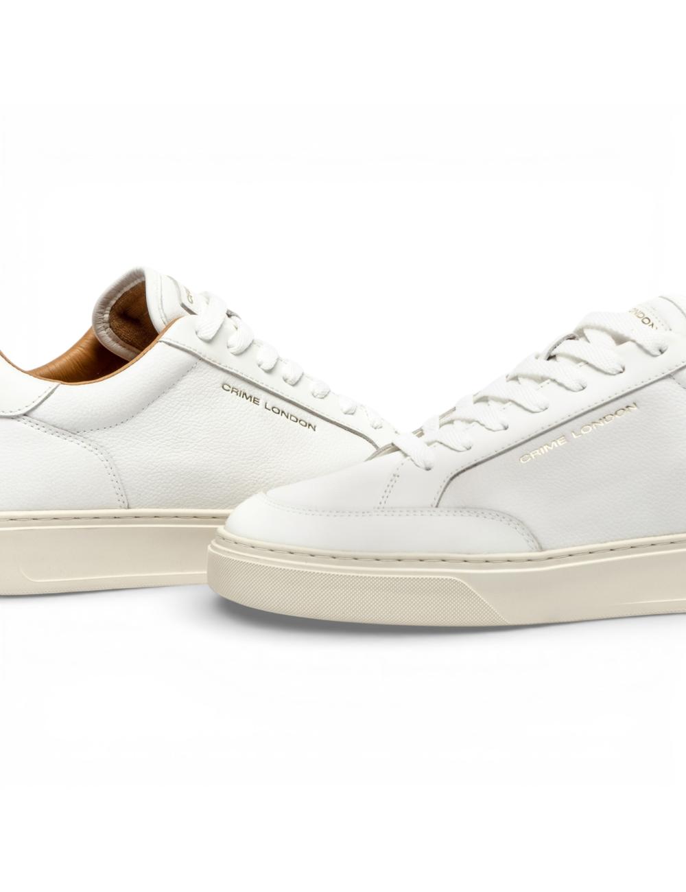 Crime London Sneakers Uomo Eclipse White Ocher