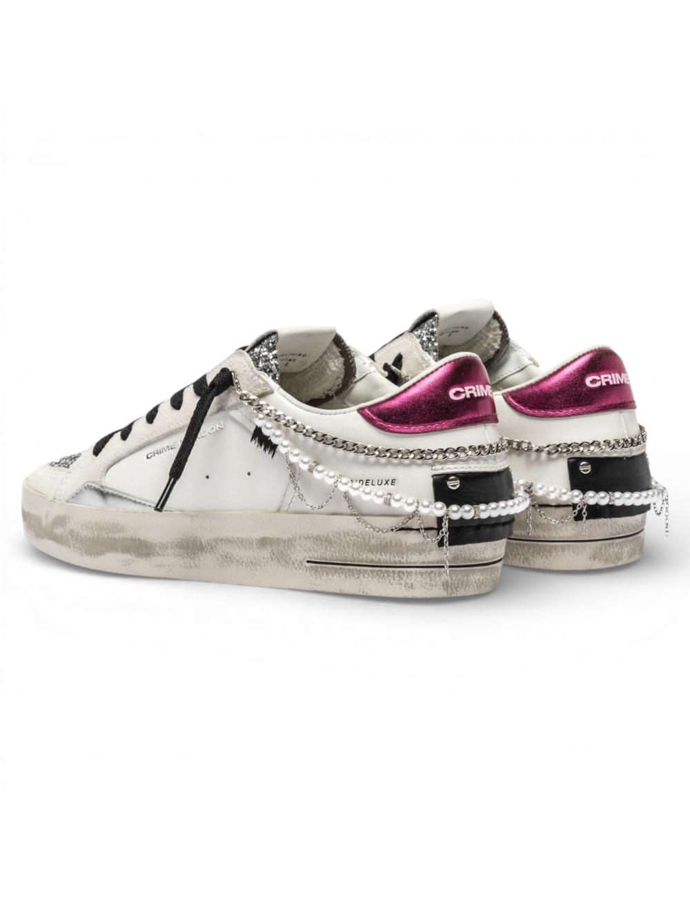 Crime London sneakers donna SK8 Deluxe Head Over Heels