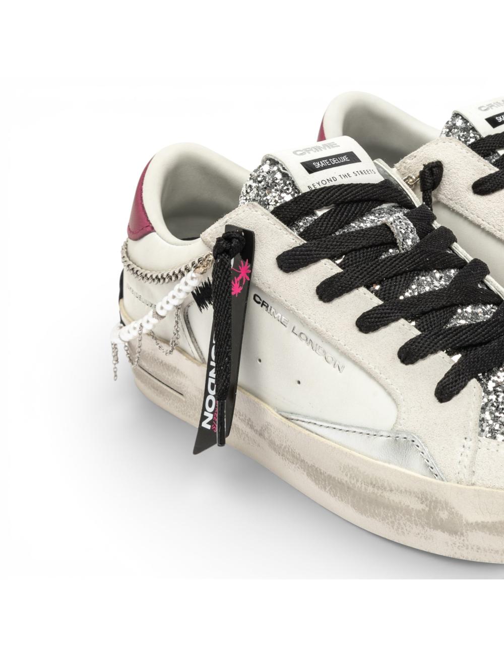 Crime London sneakers donna SK8 Deluxe Head Over Heels