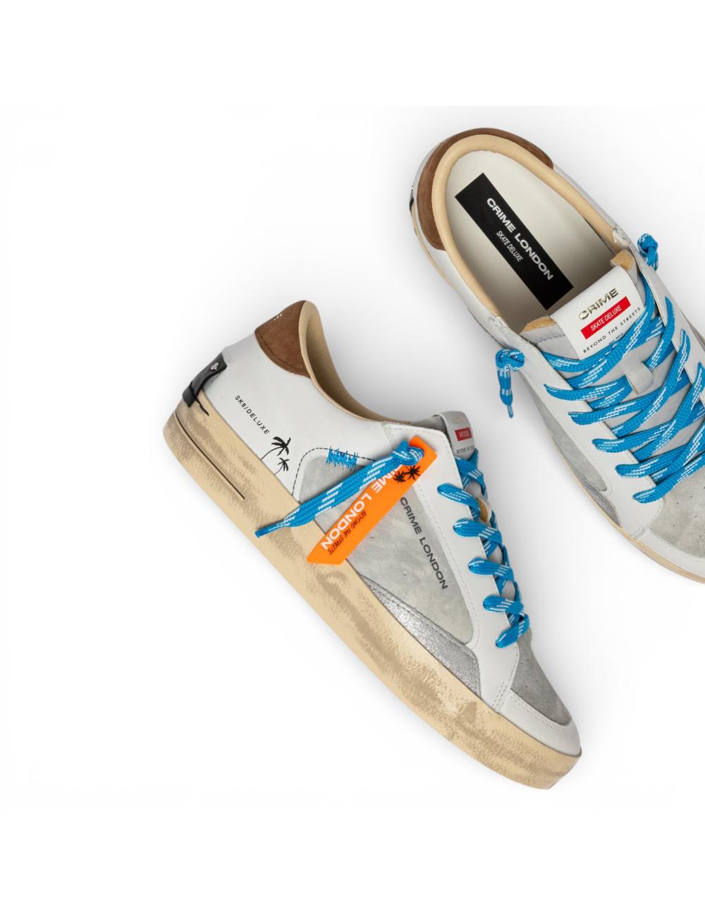 Crime London sneakers SK8 Deluxe Ice Grey