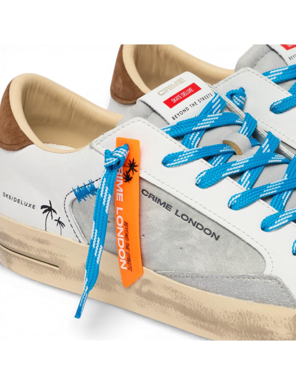 Crime London sneakers SK8 Deluxe Ice Grey