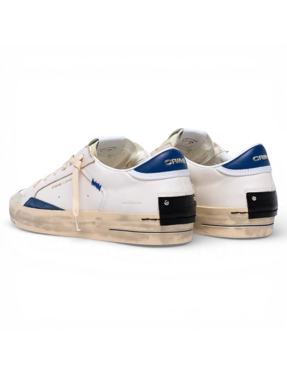 Crime London sneakers uomo SK8 Deluxe Nautical Blue