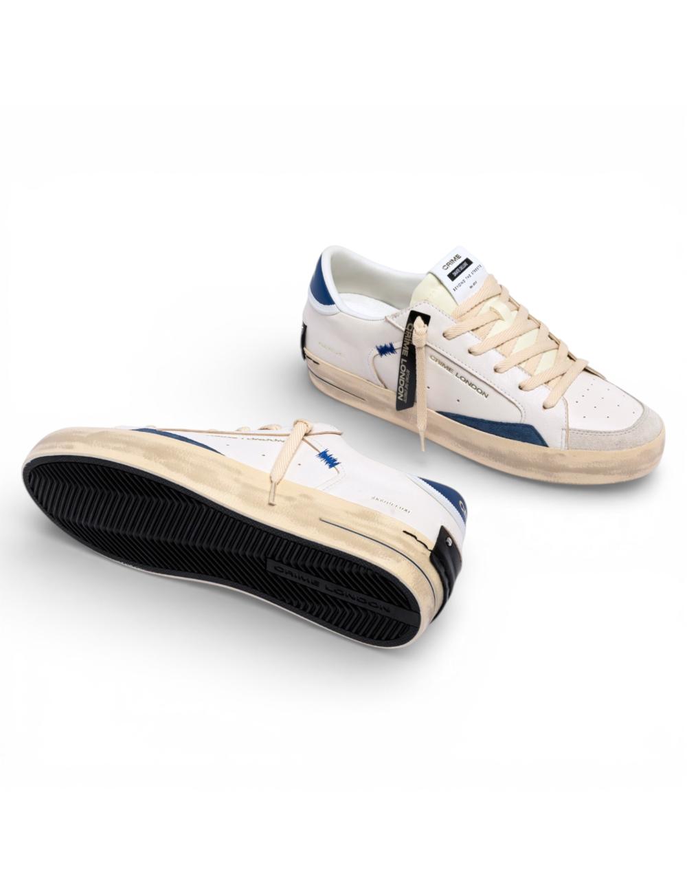 Crime London sneakers uomo SK8 Deluxe Nautical Blue
