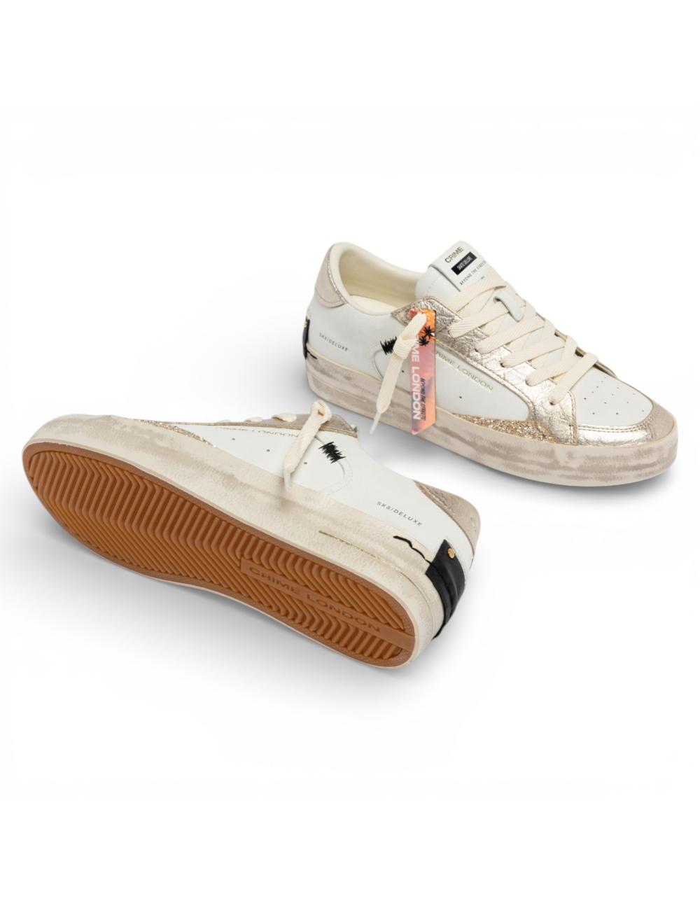 Crime London sneakers SK8 Deluxe Platinum Glow