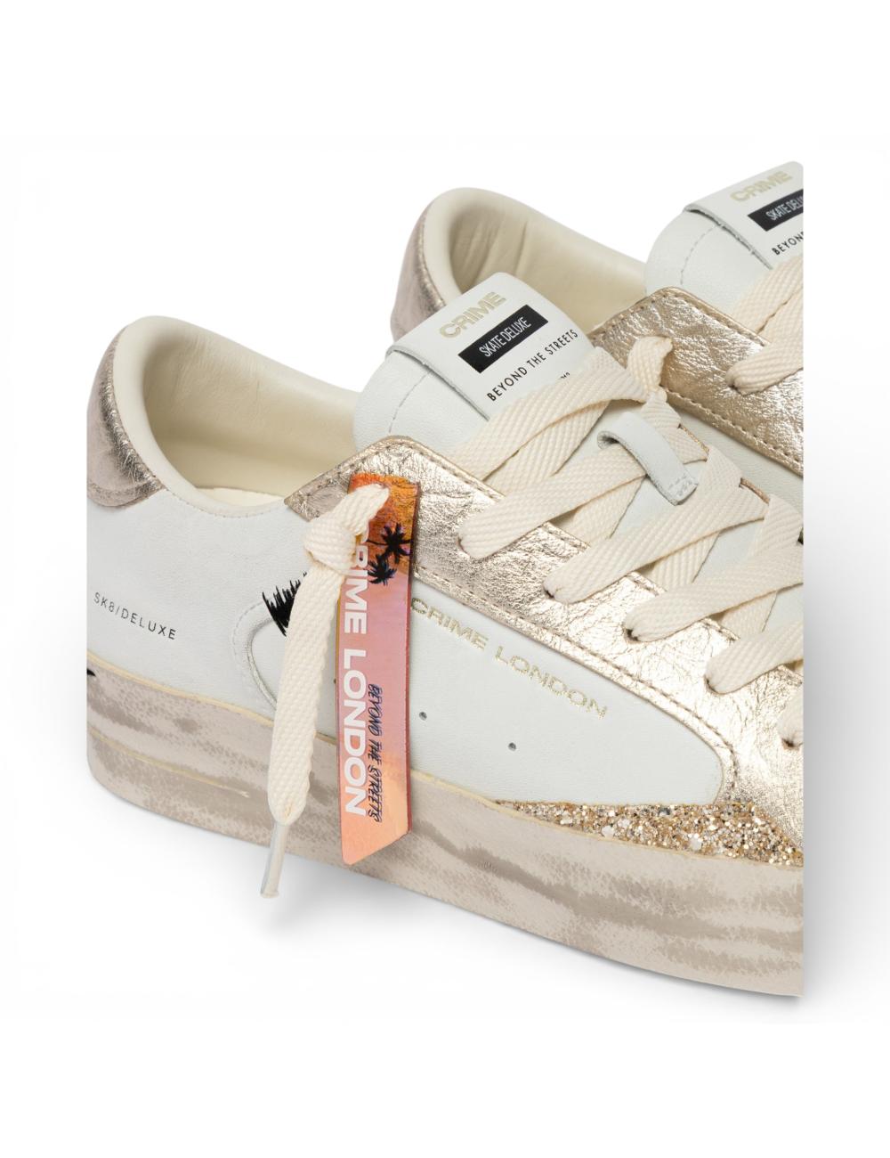 Crime London sneakers SK8 Deluxe Platinum Glow