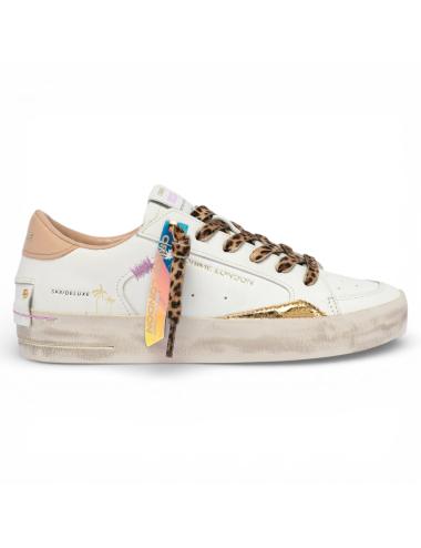 Crime London SK8 Deluxe Savage White