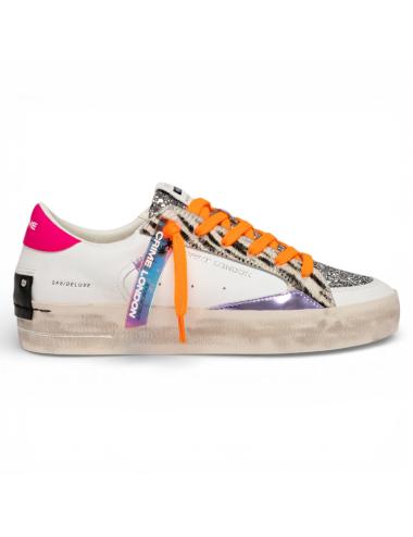Crime London sneakers SK8 Deluxe Tropical Zebra
