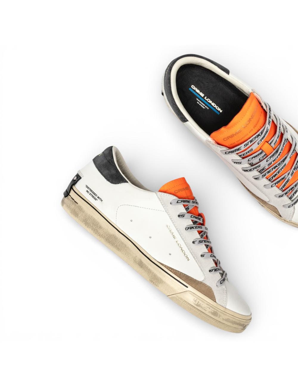 Crime London Sneaker bassa distressed 2.0