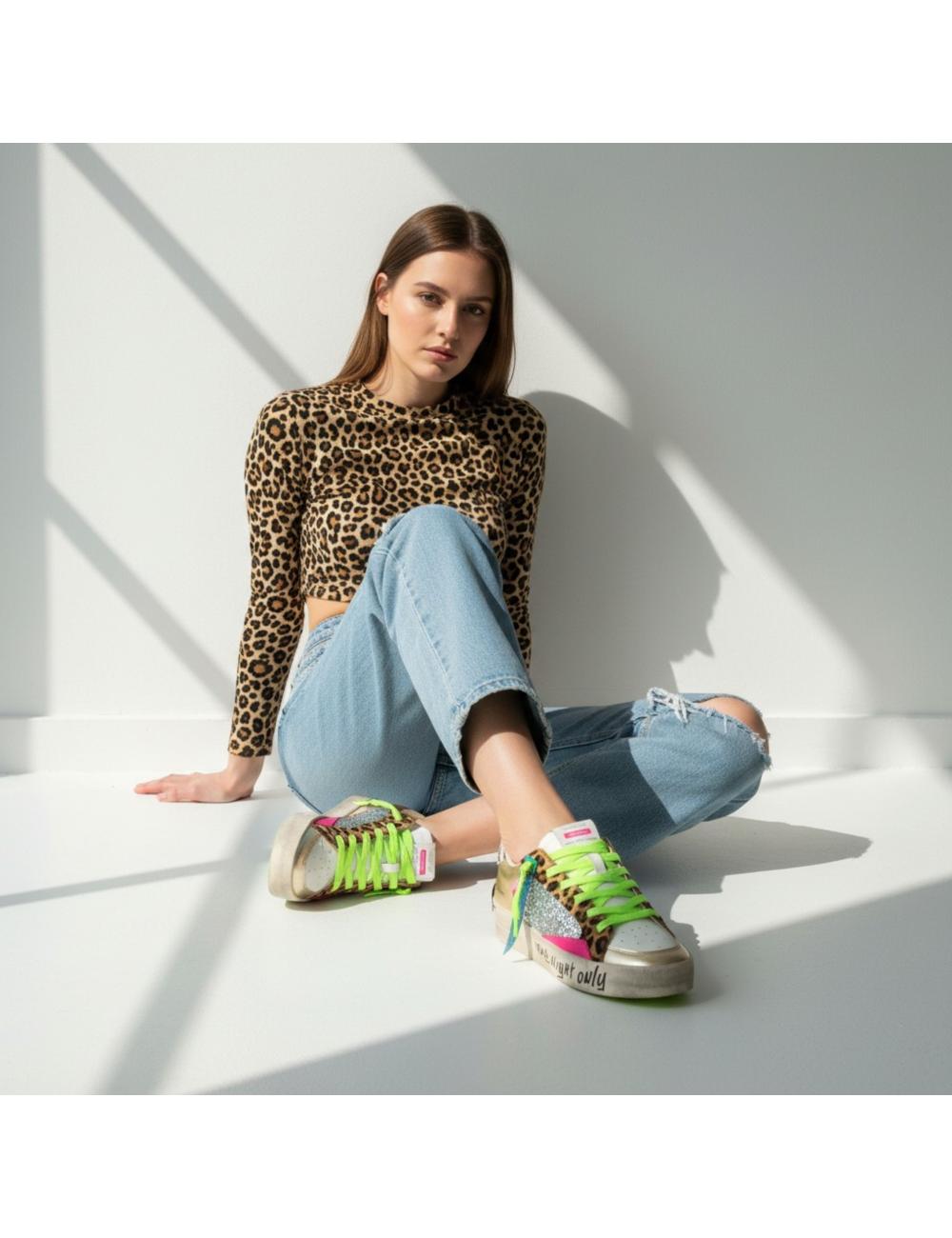 Crime London sneakers donna...