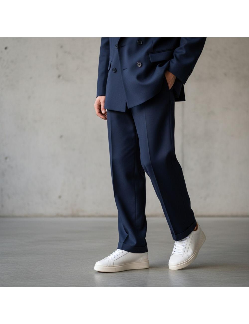 Crime London sneakers uomo Extralight bianche