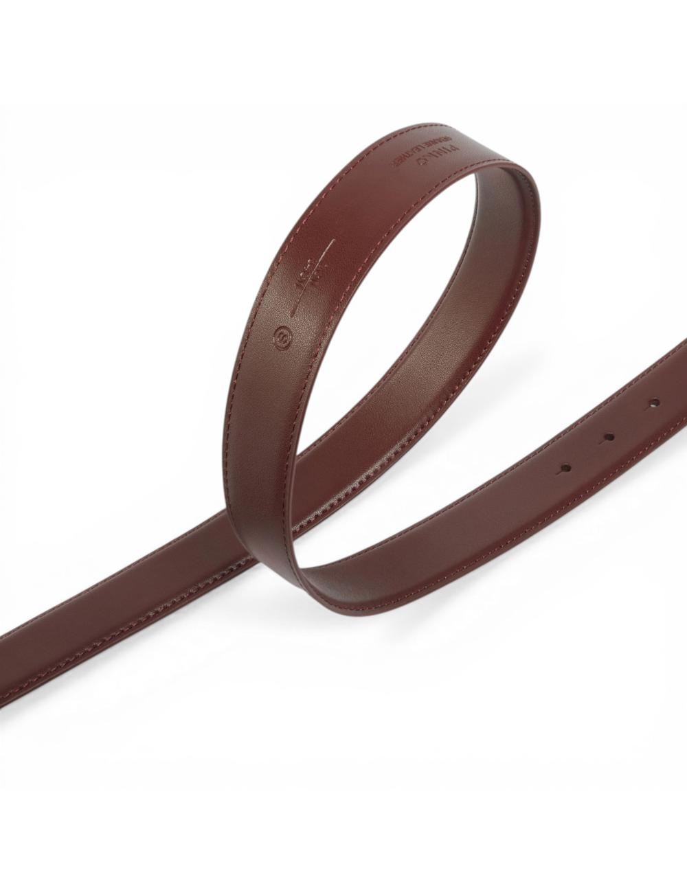 Pinko Love Birds H3 burgundy belt