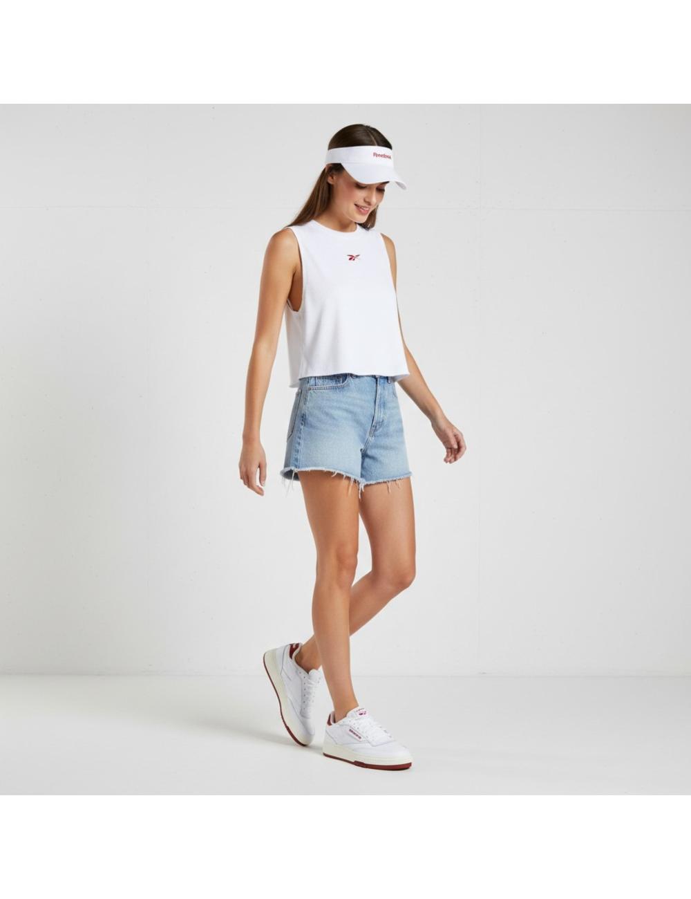 Reebok sneakers donna Club C LTD white red