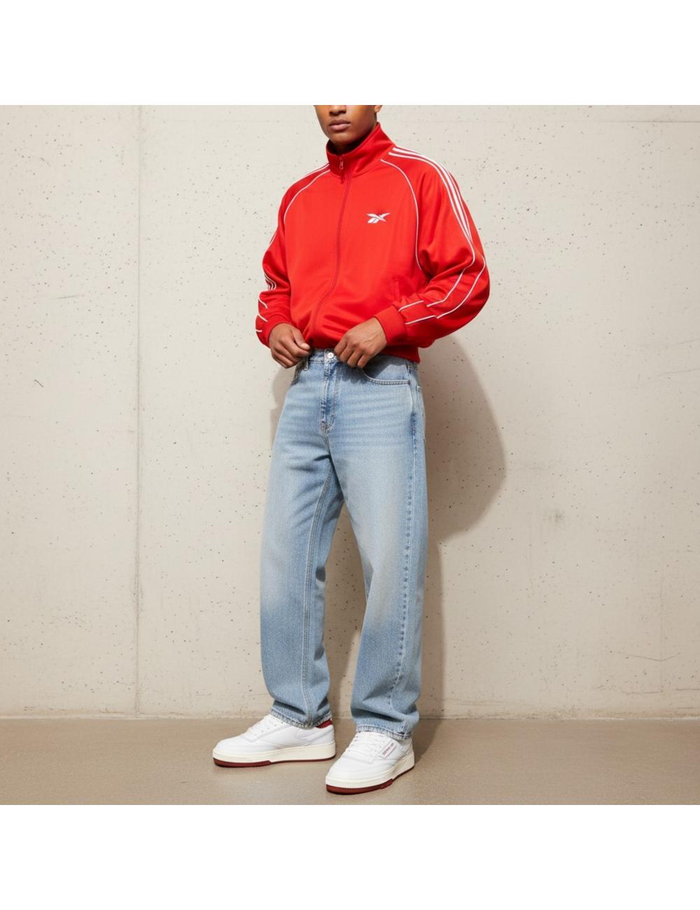 Reebok sneakers uomo Club C LTD white red