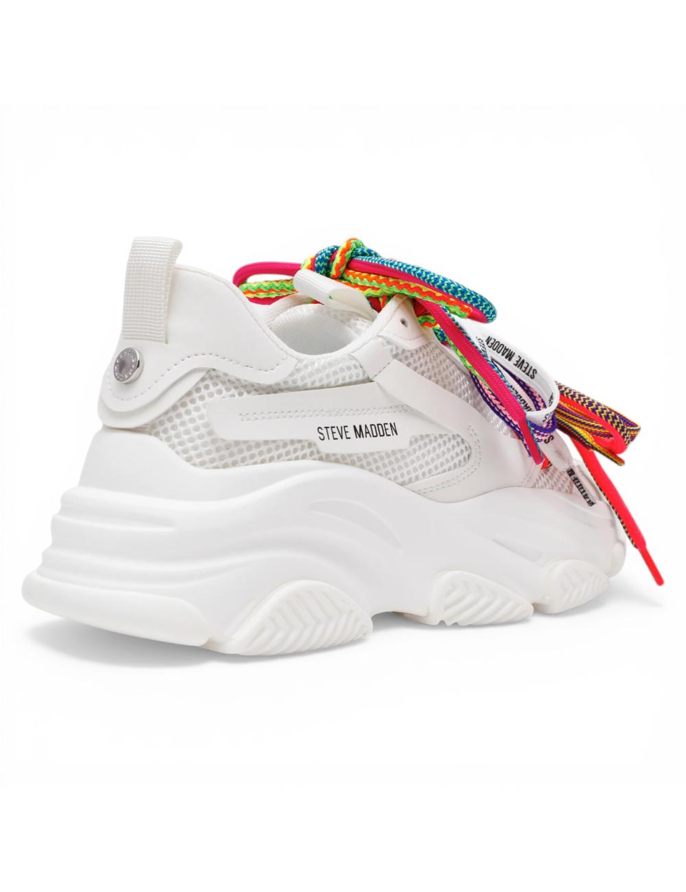 Steve Madden sneakers running Pryce white