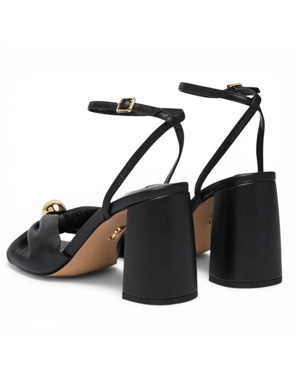 Steve Madden sandali neri con tacco Meladi