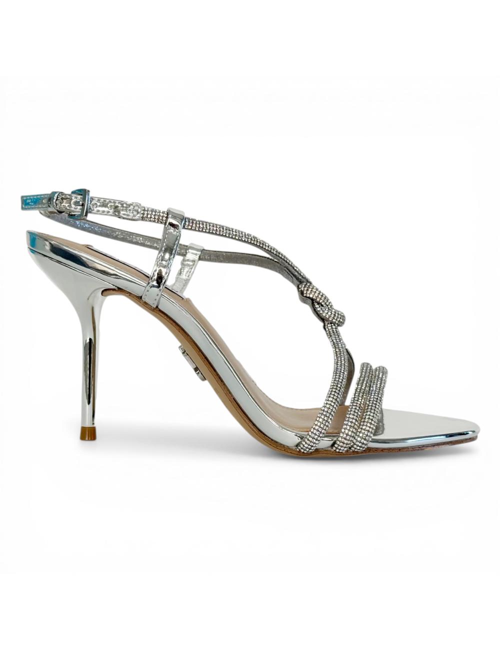 Steve Madden sandali con tacco argento Regale