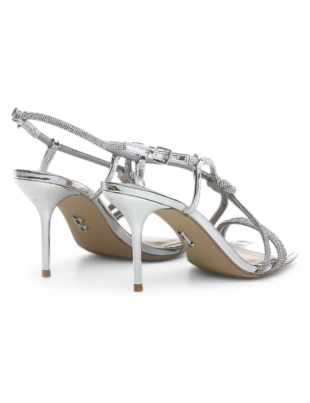 Steve Madden silver sandals Regale