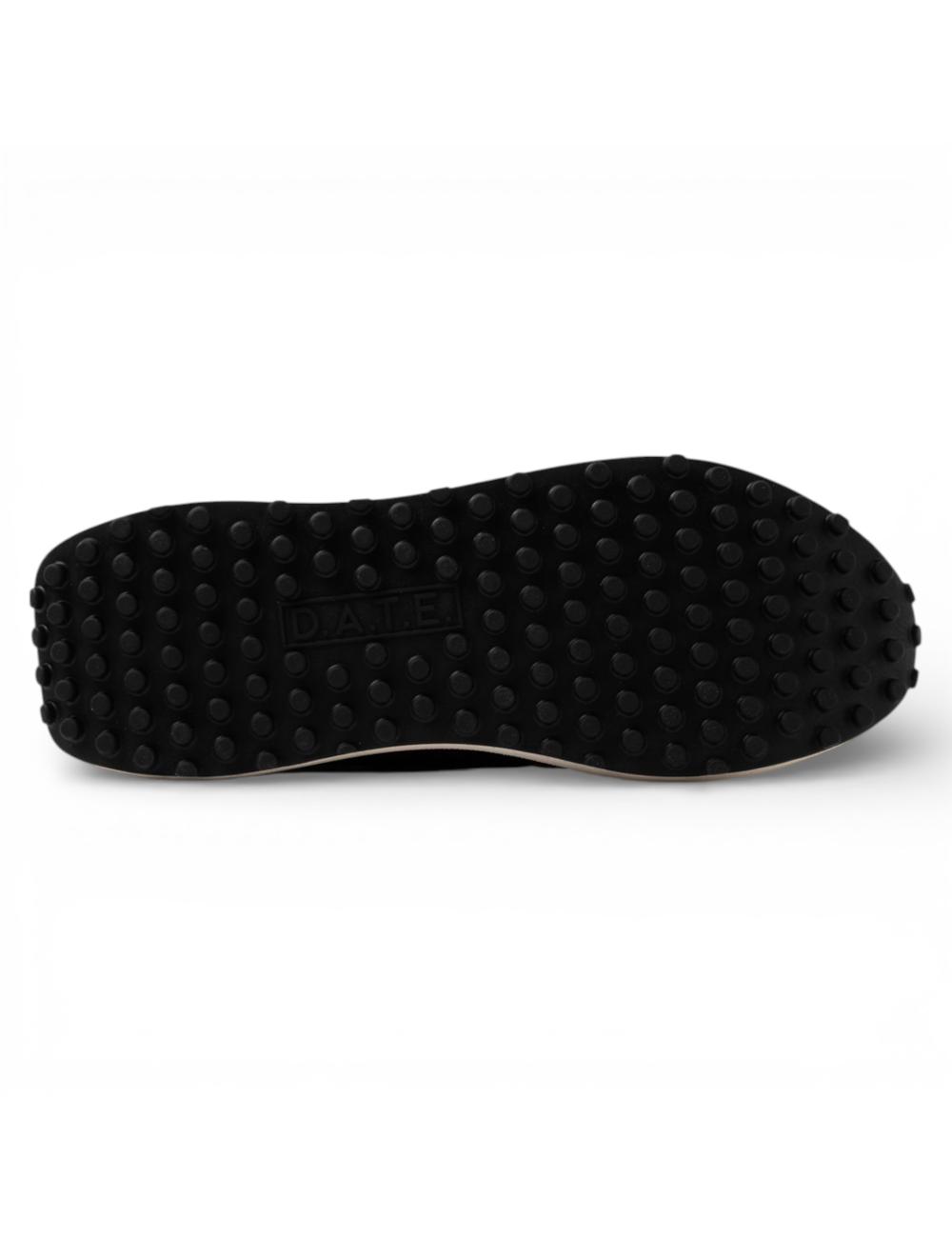 Date sneakers running Athleta Nylon nero avorio