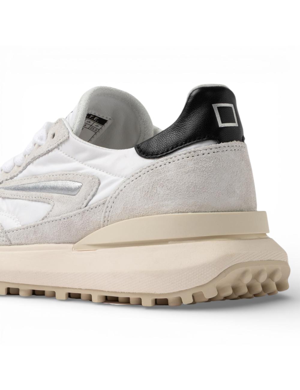 Date sneakers Athleta Nylon White-Black