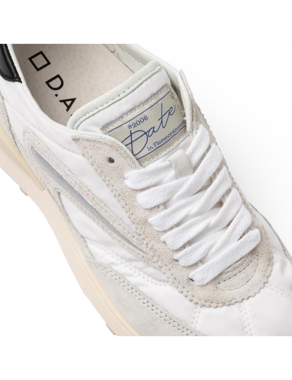 Date sneakers Athleta Nylon White-Black