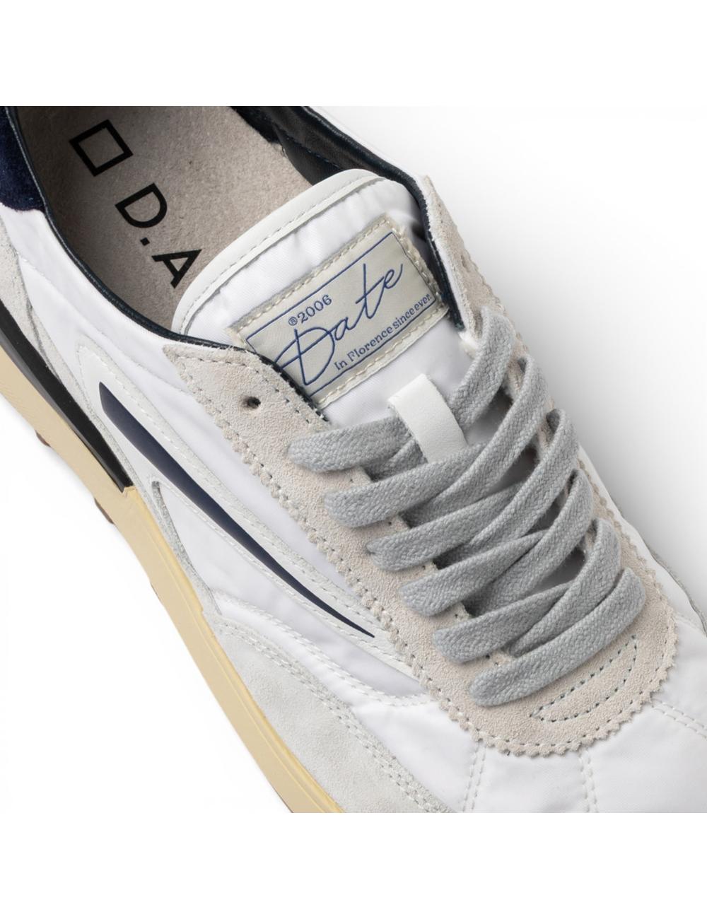 Date sneakers Athleta Nylon White-Blue