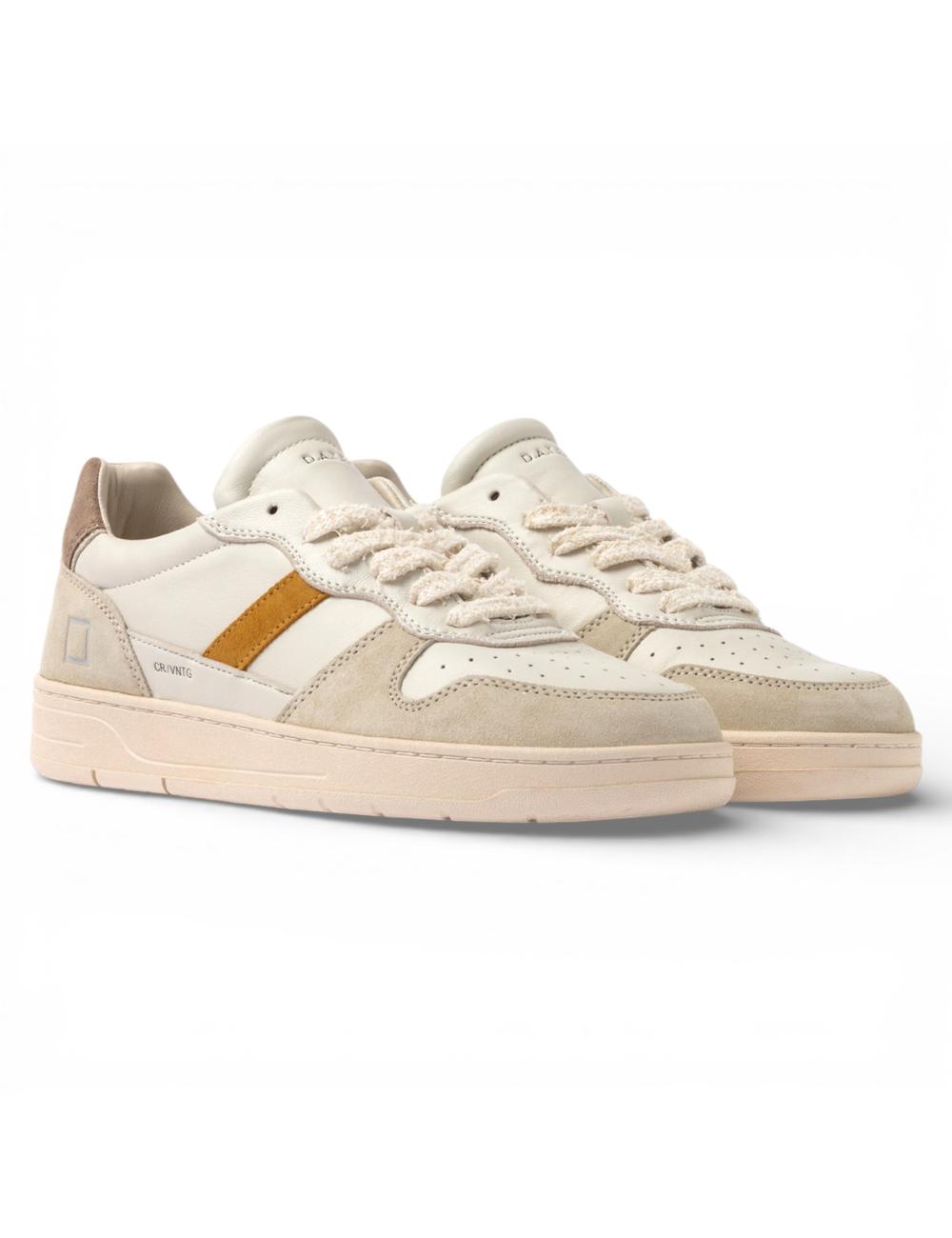 Date sneakers Court 2.0 Vintage Calf Ivory