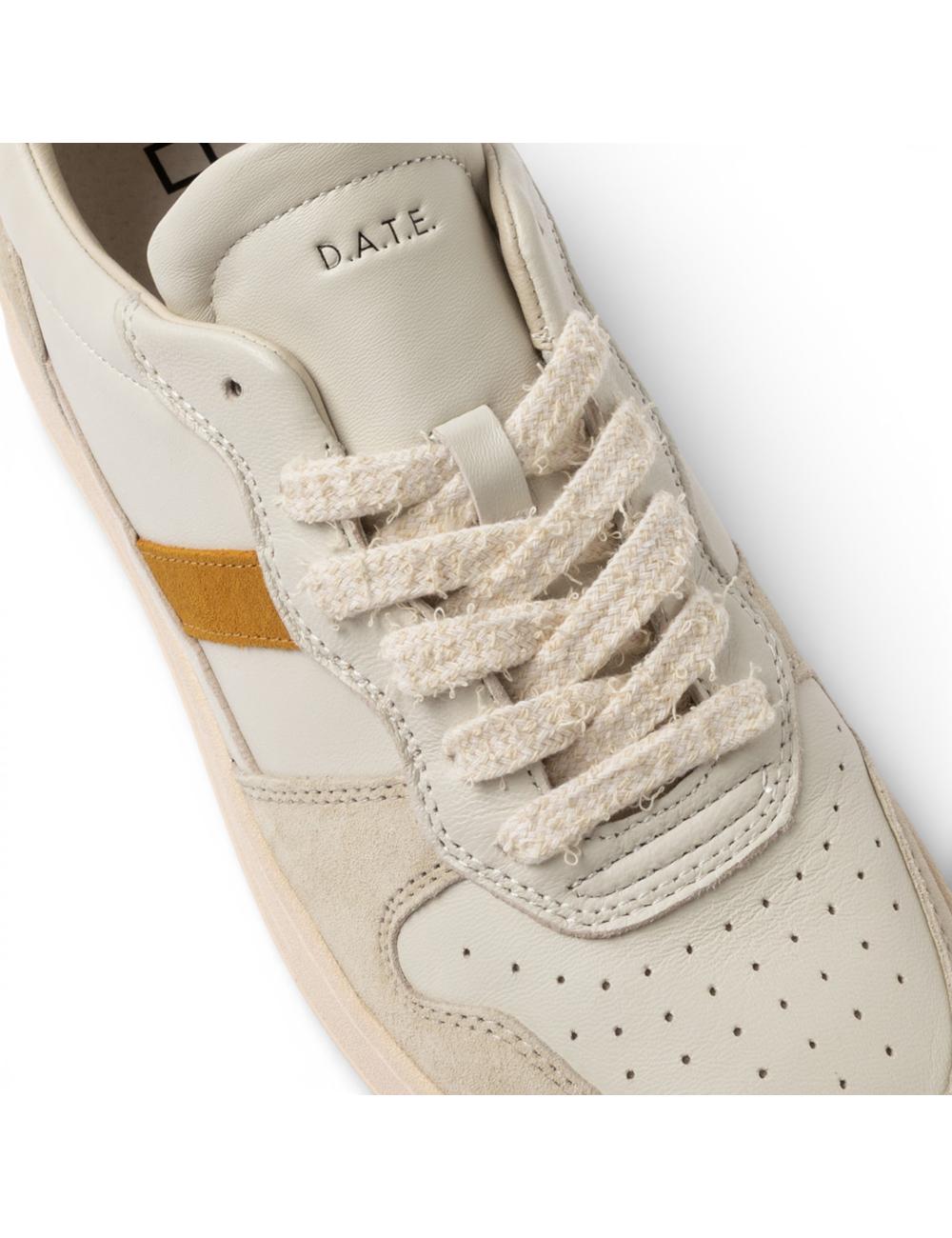 Date sneakers Court 2.0 Vintage Calf Ivory