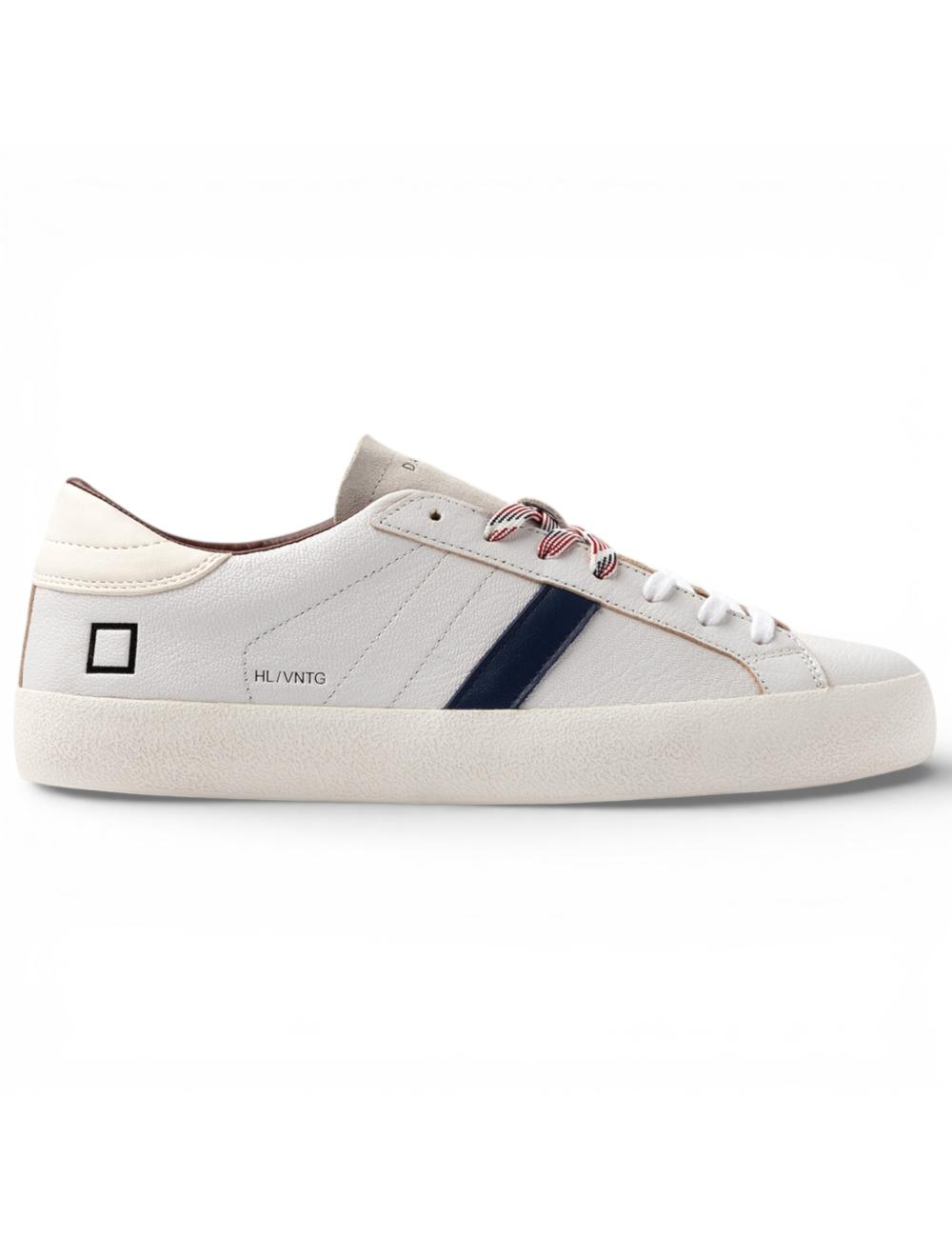 Date sneakers Hill Low Natural White-Brown