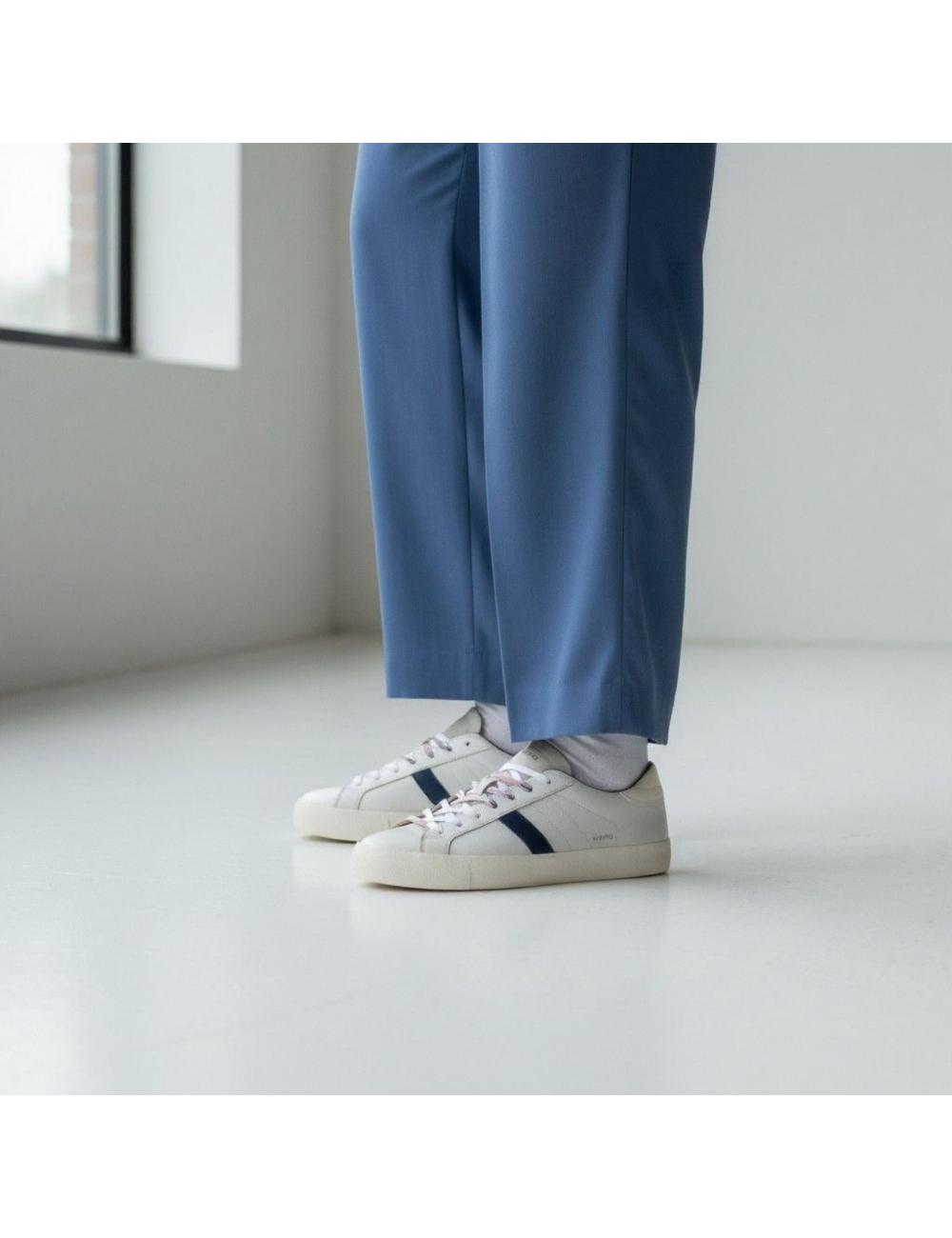 Date sneakers Hill Low Natural White-Brown