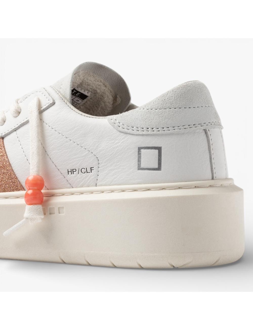 Date sneakers Hill Low Platform high white