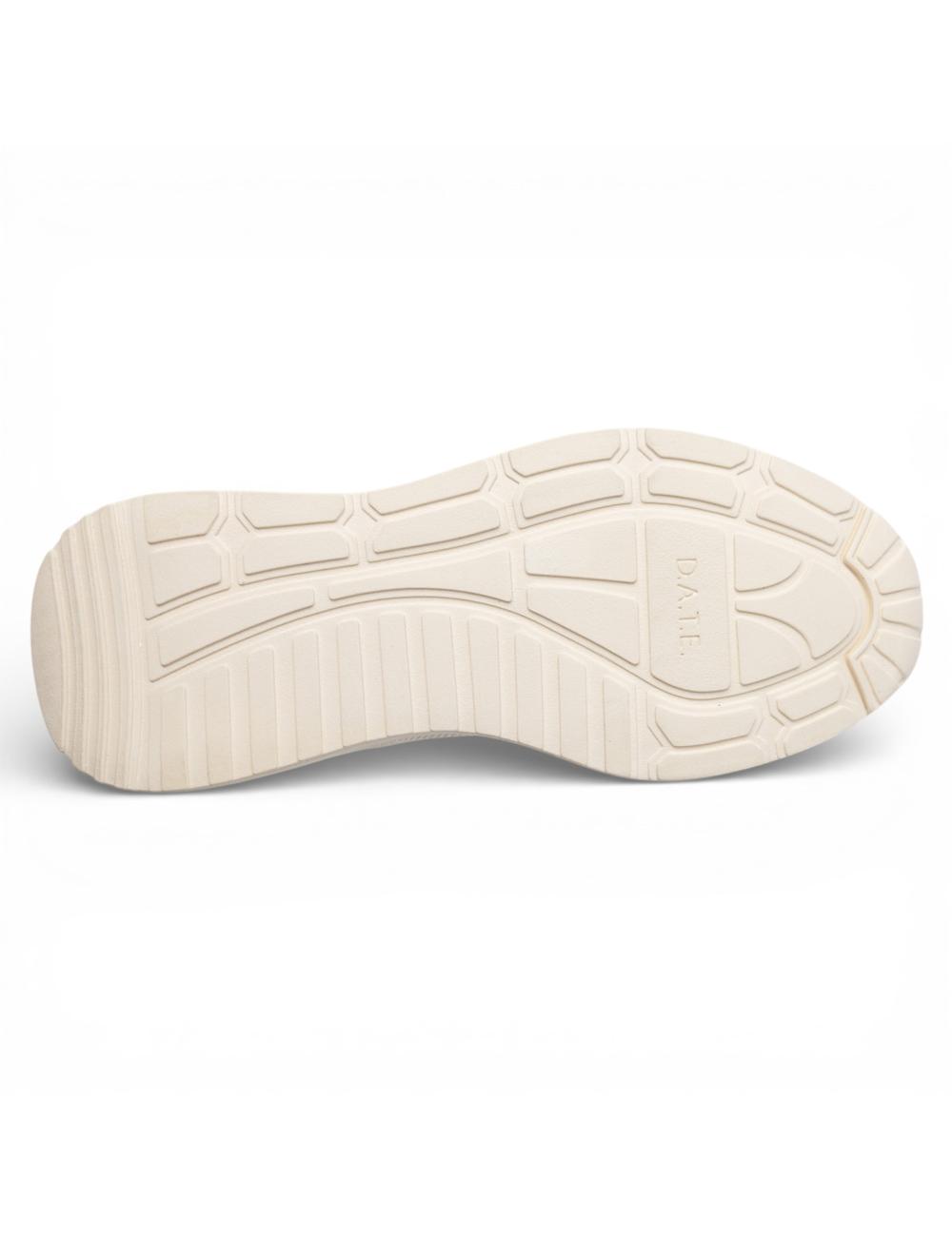 Date sneakers running Fuga Linen White-Beige